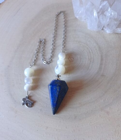 Pendule infusé Lapis-lazuli & Nacre