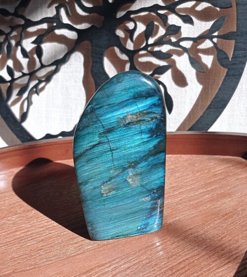 Forme libre Labradorite bleue