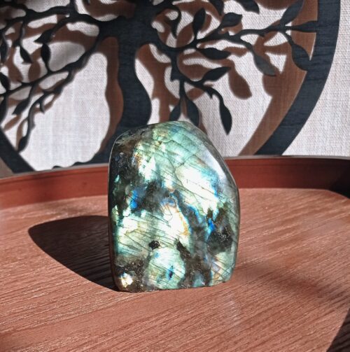 Forme libre Labradorite multicolore