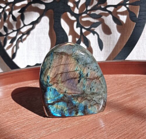 Forme libre Labradorite multicolore