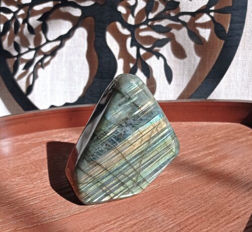 Forme libre Labradorite multicolore