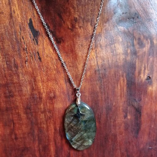 Pendentif Labradorite Étoile - Image 3