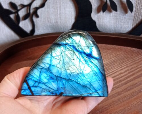 Forme libre Labradorite bleue