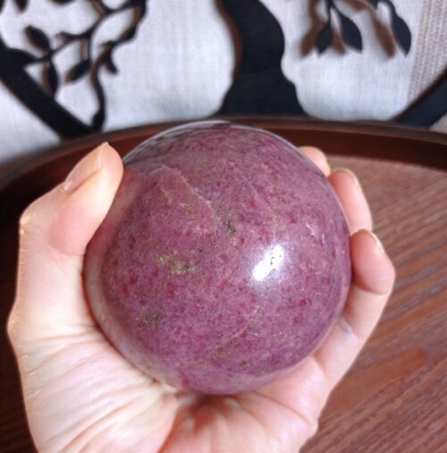 Grosse Sphère Rhodonite