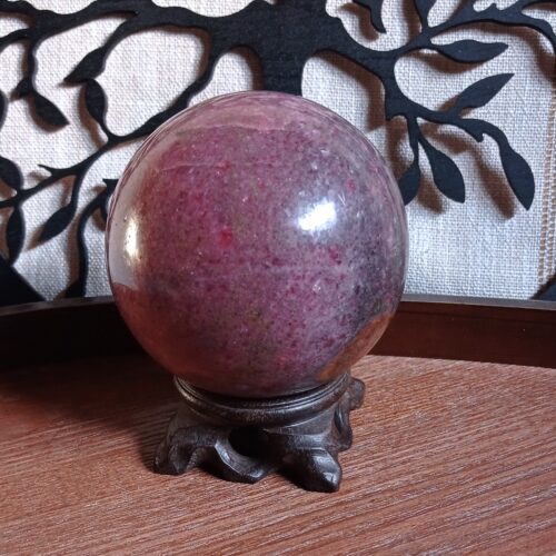 Grosse Sphère Rhodonite - Image 2