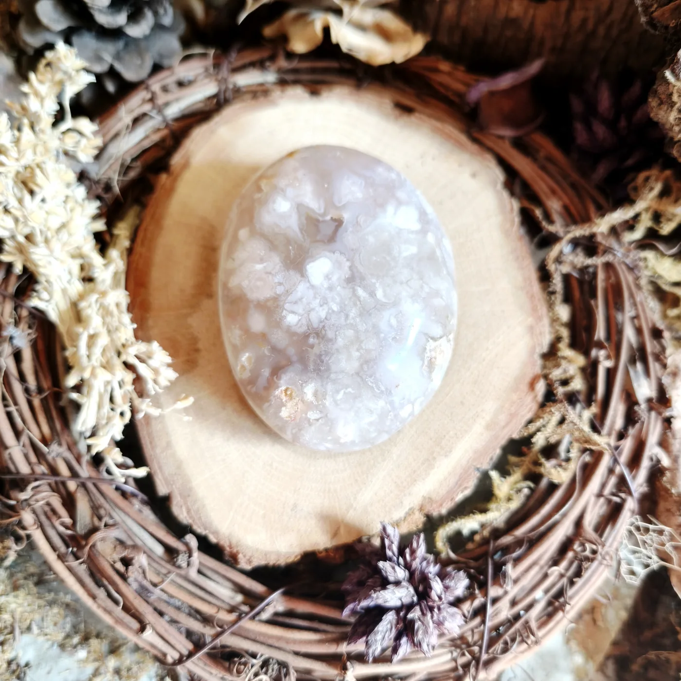 Agate fleur n°33 — recto