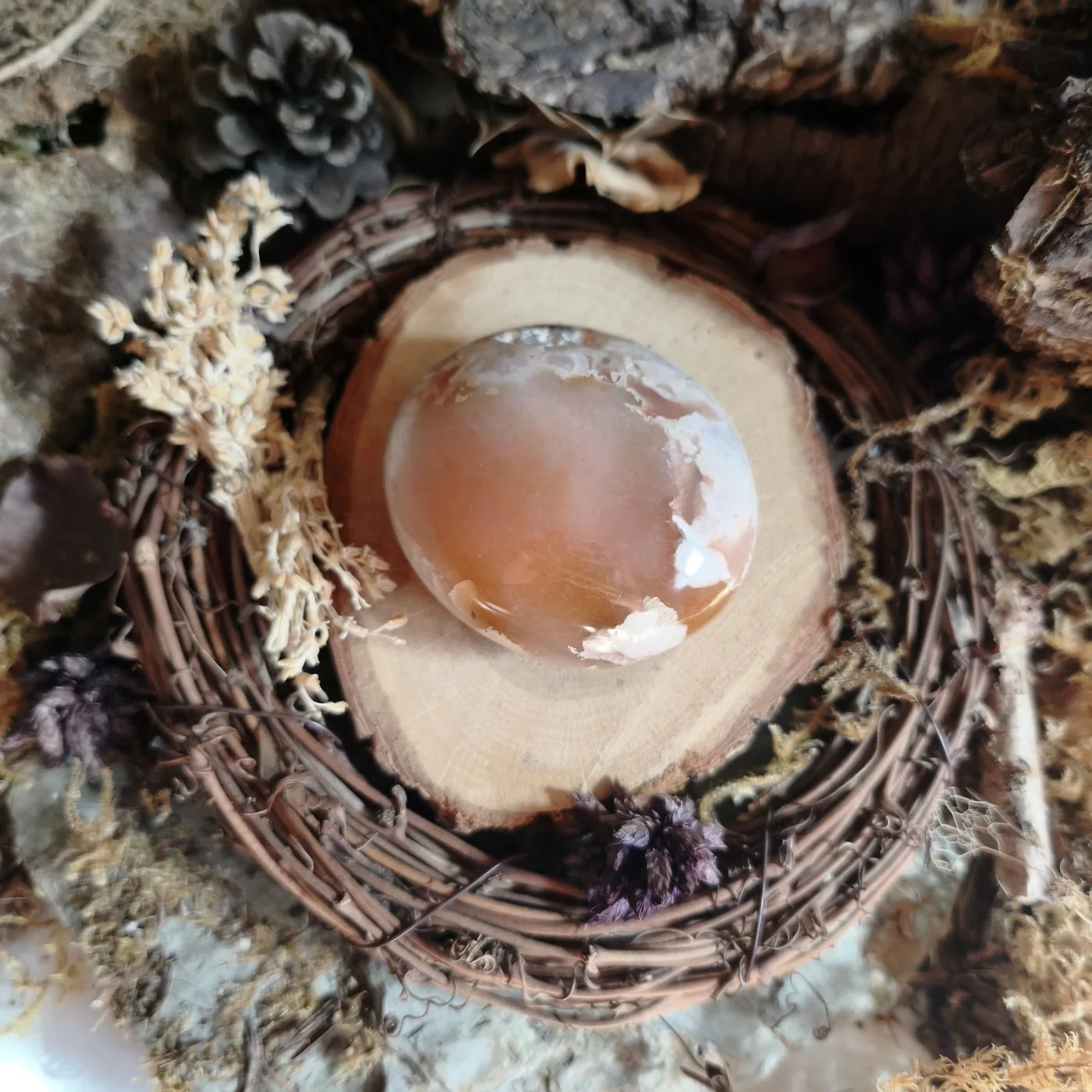 Agate fleur n°36 — verso