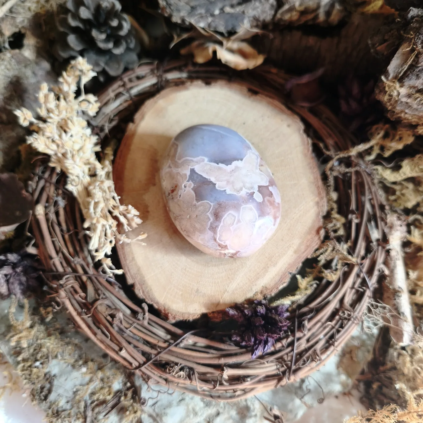 Agate fleur n°37 — recto