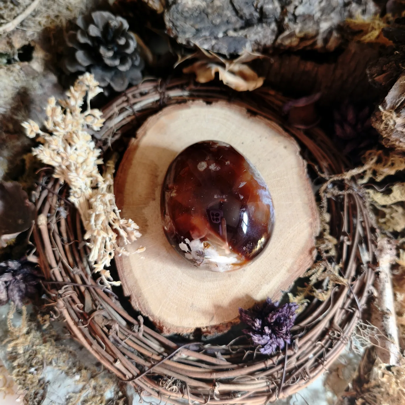 Agate fleur n°40 — recto