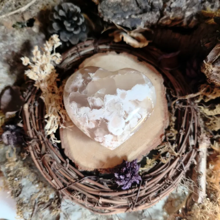 Cœur d’Agate fleur