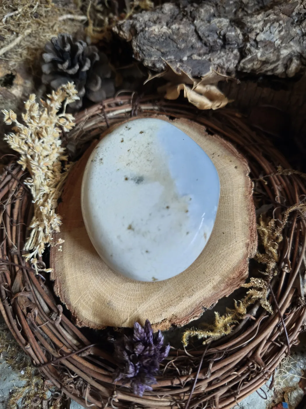 Galet de Merlinite — N°82 — 120 g
